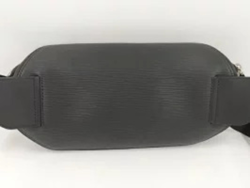Louis Vuitton Black Bag Bum Epi Graphite Crossbody Bumbag Belt Noir